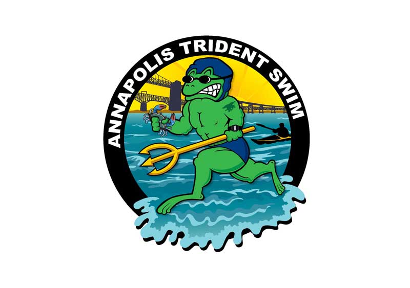 Annapolis Trident ASwim Logo